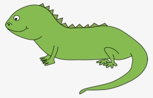Free Lizard Clipart - Iguana Clipart