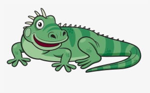 Iguana Mascota De Animaluno - Dessin Iguane Couleur