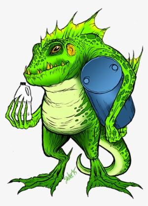 Haunted Attraction Network Signature Character Froggy's - Illustration