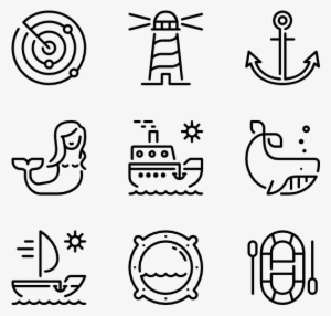 Marine Icons - Pixel Icon