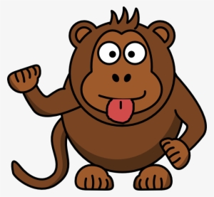 Cheeky Monkey Clip Art At Clker - Cartoon Gorilla
