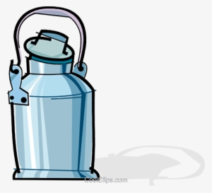 Milk Jug Royalty Free Vector Clip Art Illustration - Milchkanne Clipart