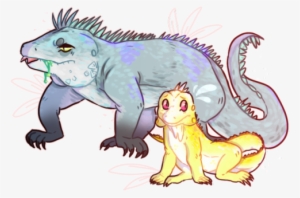 Rnm Iguanas - Cartoon