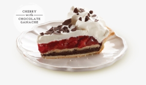 Cherry With Chocolate Ganache - Cheesecake