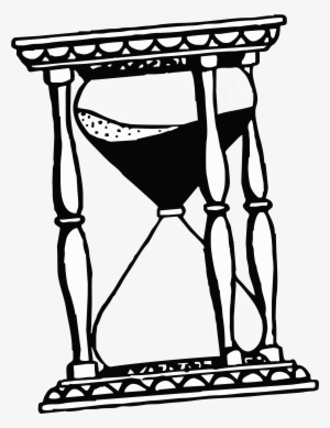 Vector Free Library File Full Svg Wikimedia Commons - Hourglass Drawing Png