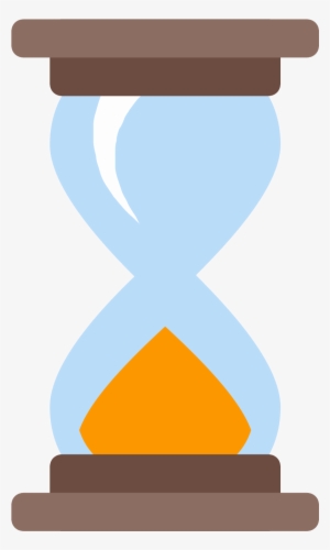 Houeglass White Color Icon Png