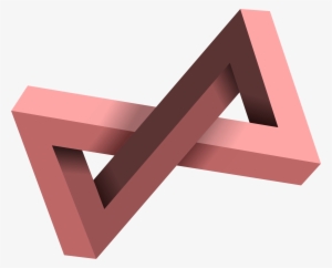 Transparent Wallpapers Simple - Optical Illusion Penrose Triangle