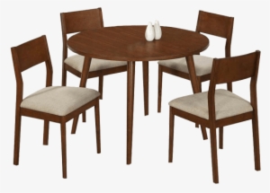 4 Seater Round Table Png