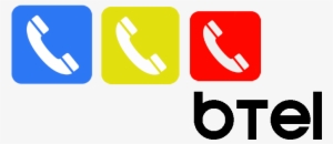 Btel-vodafone - White On Black Telephone Braille Sign - 6 In. X 9