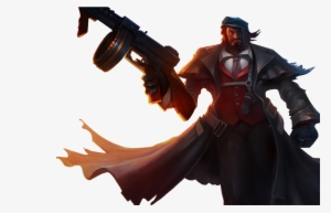 Mafia Graves Splashart Png Image - League Of Legends Graves Png