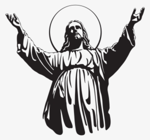 Jesus Silhouette Png - Sticker Jesus