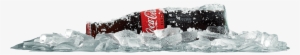 Coke With Ice - Coke In Ice Png