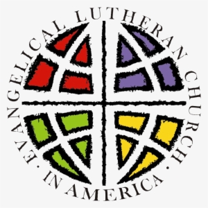 Through Jesus Christ, Studying The Word Of God, Living - Evangelical Lutheran Church Logo