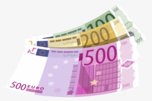Banknotes Euro Png Clipart - Euro Png