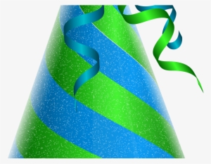 Birthday Party Hat Green Blue Png Clip Art Image Gallery - Party Hat