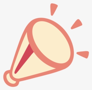 Cheering Megaphone Madewithkwippe Kwippe Is An Awesome - Cheer Emoji Png