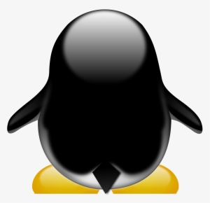 Cheer Megaphone Clipart - Back Of Penguin Clip Art