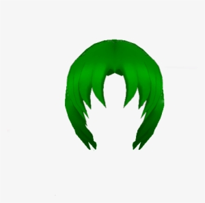Midori Short Hair - Short Green Hair Png