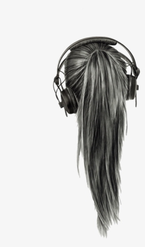 Drawing And Hair - Hair Drawing From Behind