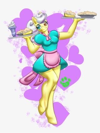 Lemon Meringue The Waitress - Cartoon