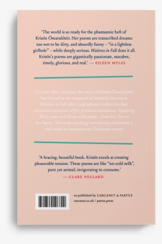 Waitress In Fall Kristín Ómarsdóttir Translated By - Brochure