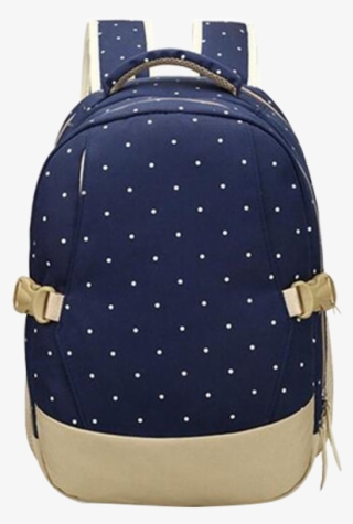 Baby White Dots Diaper Bag - Backpack