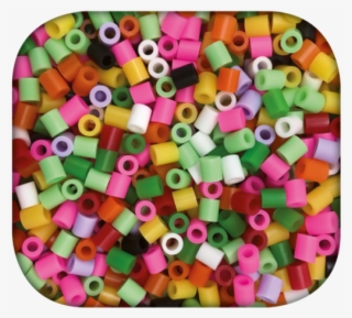 Iron On Beads Kawaii Fruit - Circle