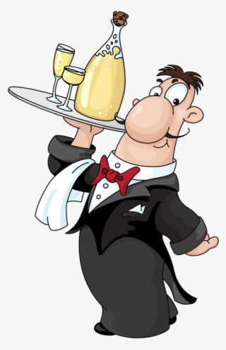 Waiter Free Download Best On Clipartmag Com Ⓒ - Waiter Funny