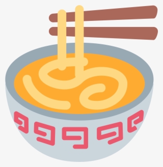Noodle Clipart Bowl Noodle - Ramen Emoji