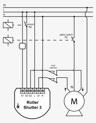 Connect With The Following The Diagram - Fibaro Roller Shutter 3