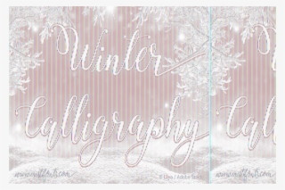 Free Winter Calligraphy Font - Calligraphy