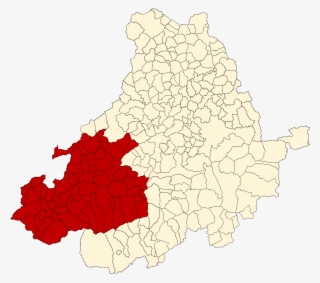 Comarca El Barco Piedrahita - Map
