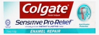 Colgate Sensitive Pro Relief 75ml/110g Enamel Repair - Paper Product