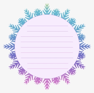 Border Box Text Element Png And Psd - Circle