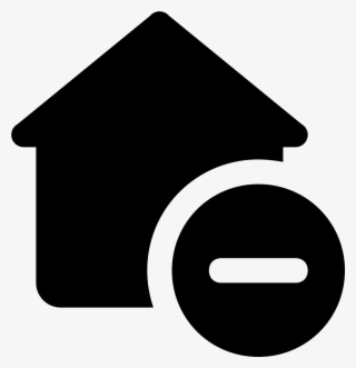 Smart Home Remove Icon - Mortgage Icon Png