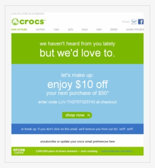 How To Write Newsletters That Get Opened Read And Clicked - Crocs