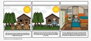 Goldilocks And The 3 Bears - Cartoon