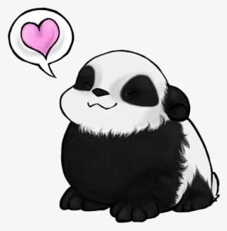 Drawing Pandas Love For Free Download - Cartoon Panda