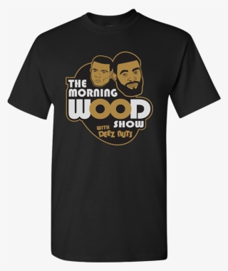 The Morning Wood Show // Logo Tee - Mens Graphic T Shirts