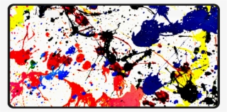 Apron With Paint Splatters