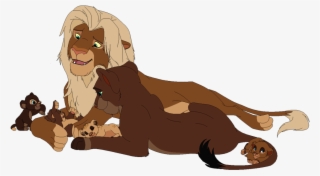 Just A Random Image Of Young Sarabi,mufasa,zira, And - Cartoon