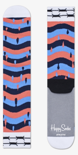 Athletic Montana Drips Sock - Happy Socks Montana Cans