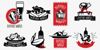 Picture Free Buffalo Wing Logo Hot Chicken Barbacoa - Best Chicken Wing Logos