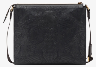 Harlequin Calf Leather Crossbody Bag - Wristlet