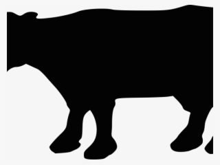 Cow Clipart Icon - Cow Silhouette
