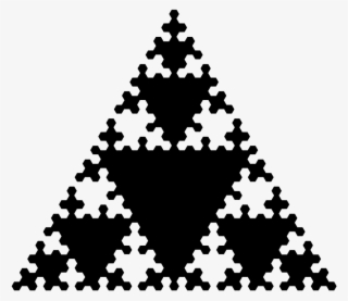 Sierpinskis Triangle Clipart, Vector Clip Art Online, - Sierpinski Triangle