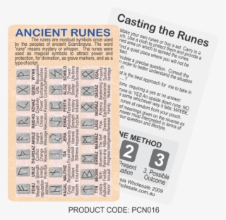 Runes - Brochure