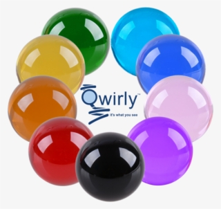 Qwirly Multipurpose Glass Gazing Ball - Plastic