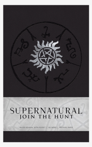 Hardcover Ruled Notebook - Jurnal Supernatural