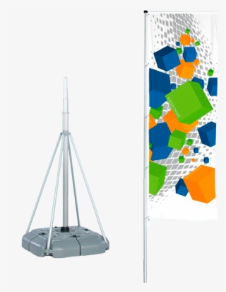 Water Base Flag Pole